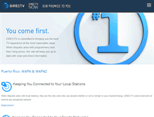 Tablet Screenshot of directvpromise.com